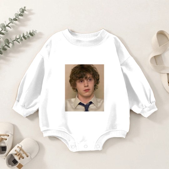 Discover EVAN PETERS Baby Romper Sweatshirts | Evan Peters Homage Baby Romper Sweatshirts