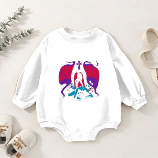 Discover Electric Wizard, Dooom Metal, Stoner Rock, Black Metal Baby Romper Sweatshirts