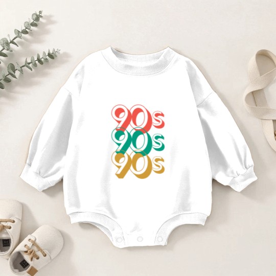 Discover 90s - 90s - Baby Romper Sweatshirts