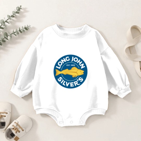 Discover Long John Silvers Restaurant Logo Baby Romper Sweatshirts