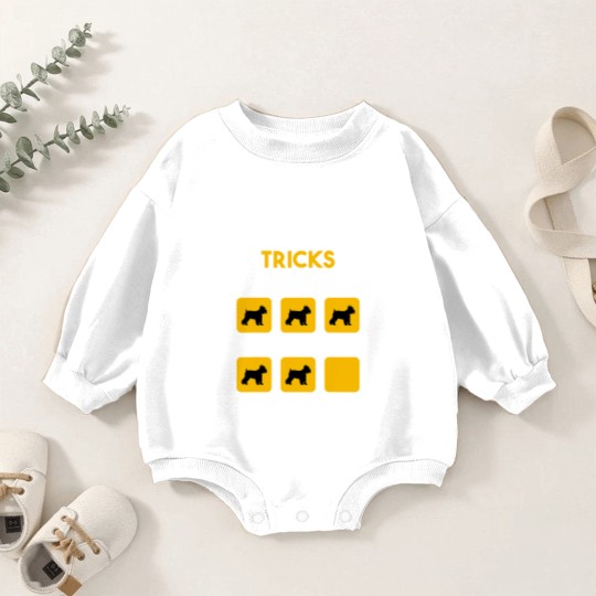 Discover Stubborn Schnauzer Tricks Funny Gift for Shnauzer Baby Romper Sweatshirts