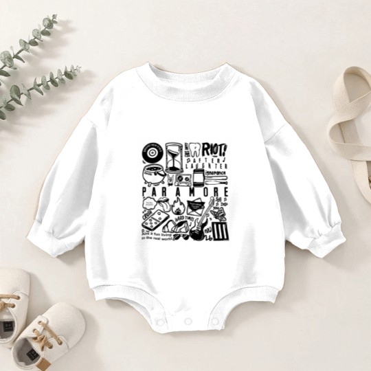 Discover Paramore Tattoo Baby Romper Sweatshirts, 2023 Paramore Tour Baby Romper Sweatshirts