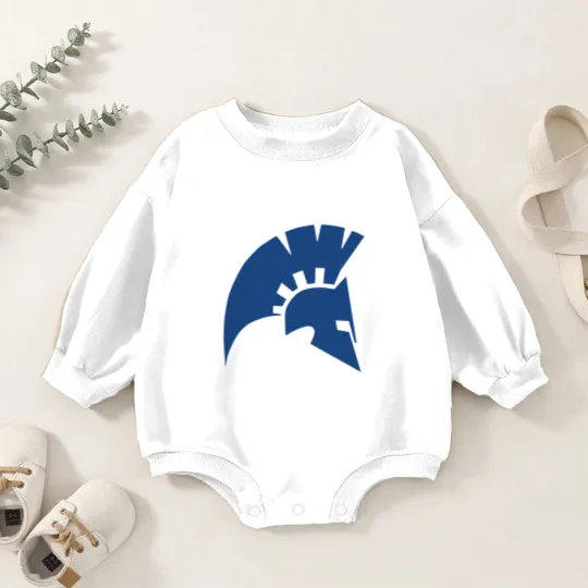 Discover Tacoma Community College Titans logo Baby Romper Sweatshirts