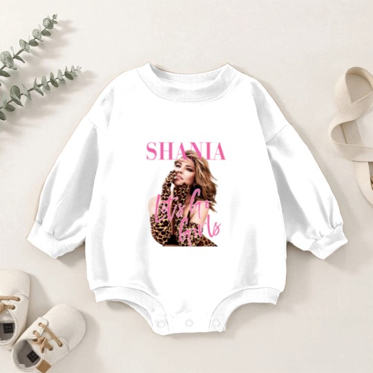 Discover Shania Twain Let's Go Girls Graphic Baby Romper Sweatshirts