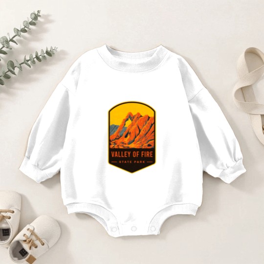 Discover Valley Of Fire State Park Baby Romper Sweatshirts