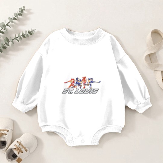Discover St. Louis Sports Baby Romper Sweatshirts