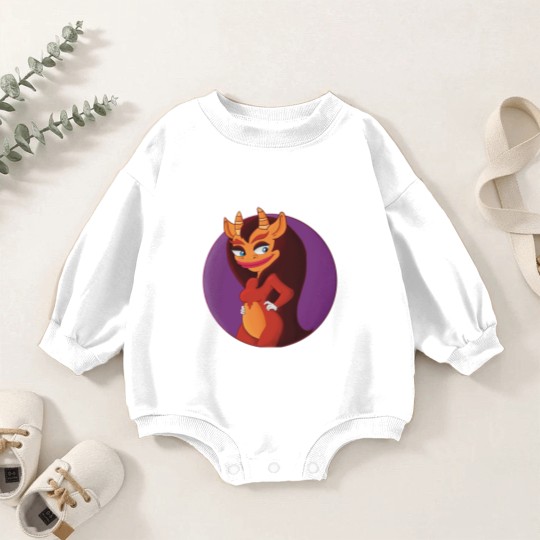 Discover Netflix Big Mouth Connie the Hormone Monstress Baby Romper Sweatshirts