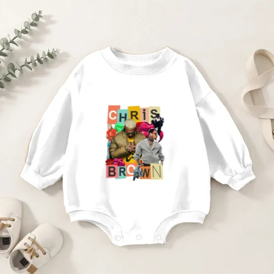 Discover Vintage Breezy Chris Brown Baby Romper Sweatshirts
