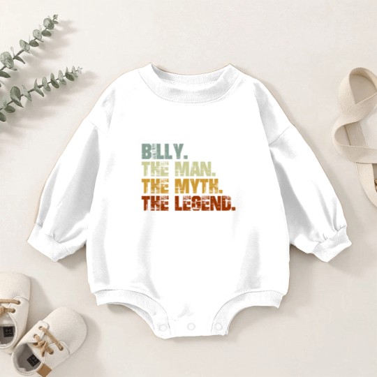 Discover Billy The Man The Myth The Legend - Billy - Baby Romper Sweatshirts