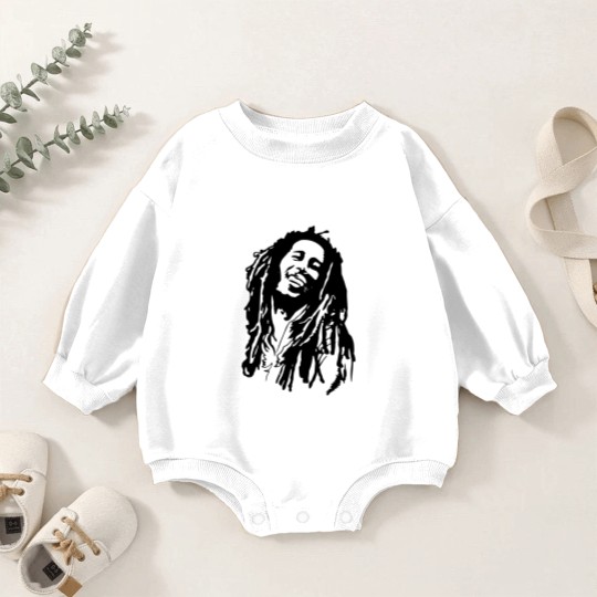 Discover Bob Marley Baby Romper Sweatshirts