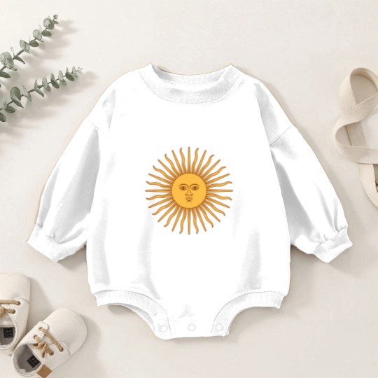 Discover Argentinian Sun Baby Romper Sweatshirts