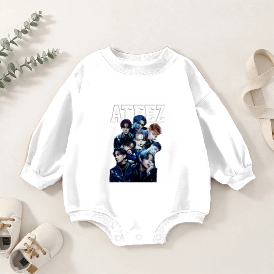 Discover Ateez Vintage Baby Romper Sweatshirts, Ateez Baby Romper Sweatshirts,Ateez Break The Wall Baby Romper Sweatshirts