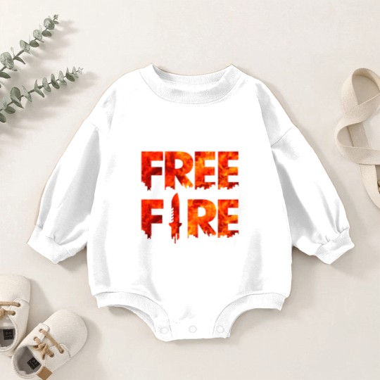 Discover Garena Free Fire Baby Romper Sweatshirts