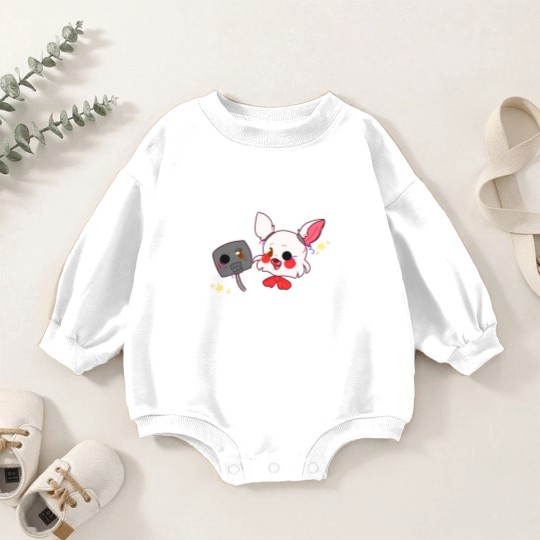 Discover Toony Mangle - Fnaf - Baby Romper Sweatshirts