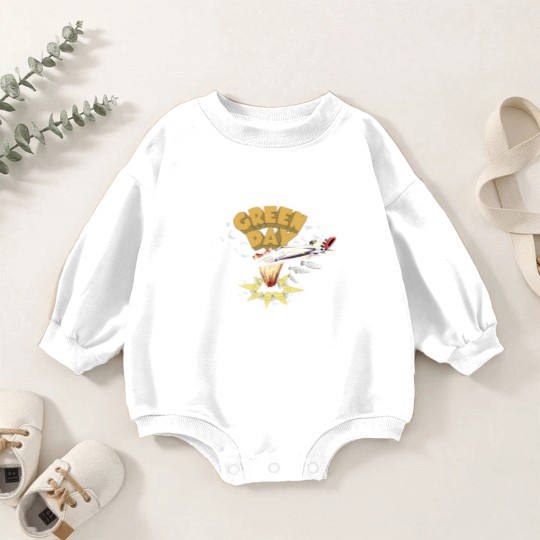 Discover Greenday Logo Baby Romper Sweatshirts