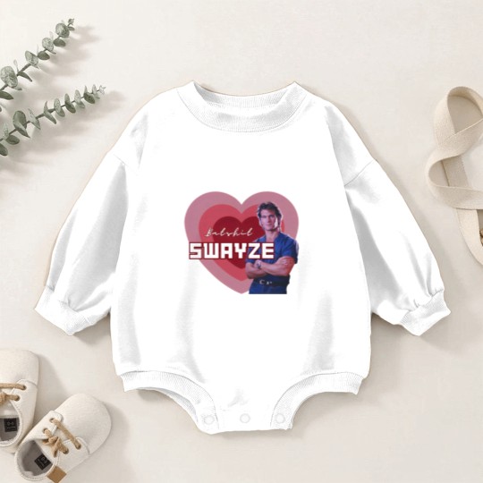Discover Batshit Swayze Patrick Swayze Superfan Baby Romper Sweatshirts