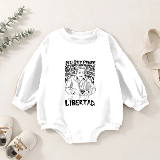Discover Pepe Mujica classique Baby Romper Sweatshirts