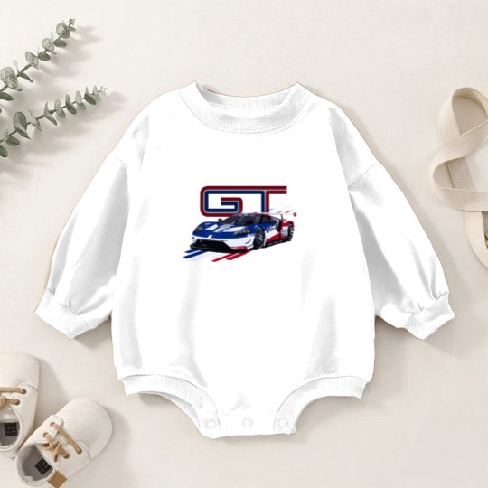 Discover GT IMSA GTLM Race Car Premium Baby Romper Sweatshirts