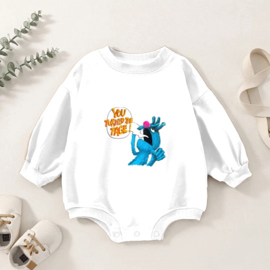 Discover Retro Vintage The Monster at The End of This Book, Monster You Turned The Page Baby Romper Sweatshirts