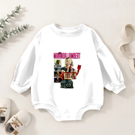 Discover MIRANDA LAMBERT Roadside Bar  Pink Guitars Tour 2019 Baby Romper Sweatshirts