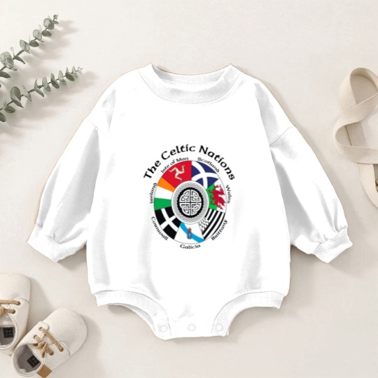Discover The Celtic Nations Baby Romper Sweatshirts