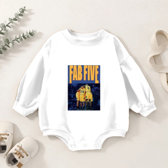 Discover The Fab Five - Fab Five - Baby Romper Sweatshirts