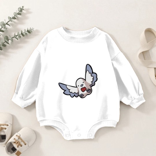 Discover Small Bird Punishing Bird (LCLoR) Baby Romper Sweatshirts