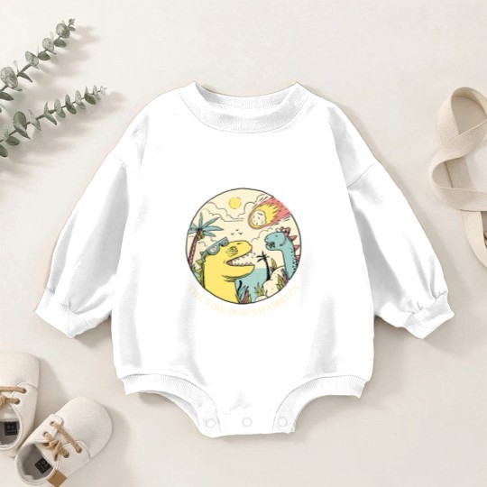 Discover the vibe is in shambles Baby Romper Sweatshirts
