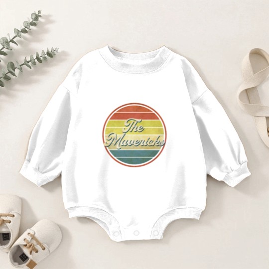 Discover vintage vibes the mavericks - Mavericks - Baby Romper Sweatshirts