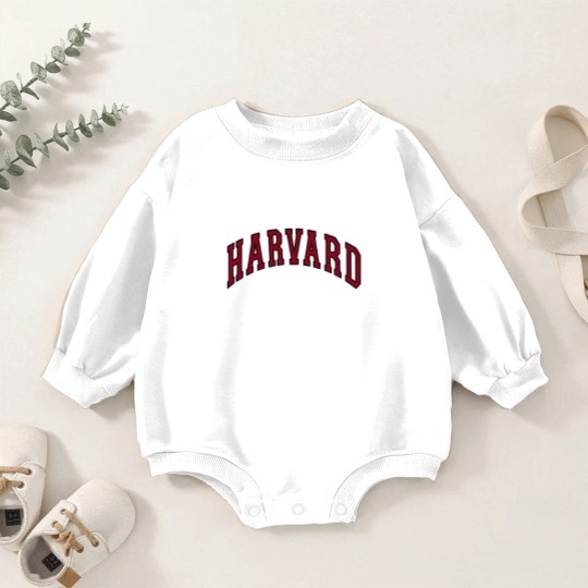 Discover Get Here Harvard University Baby Romper Sweatshirts - Arched Block - Officially Licensed Baby Romper Sweatshirts