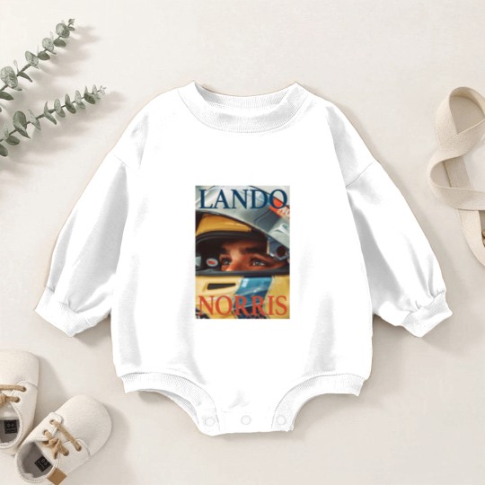 Discover Lando Norris Baby Romper Sweatshirts, Racing Team Baby Romper Sweatshirts, Driver Baby Romper Sweatshirts, Fan Gift