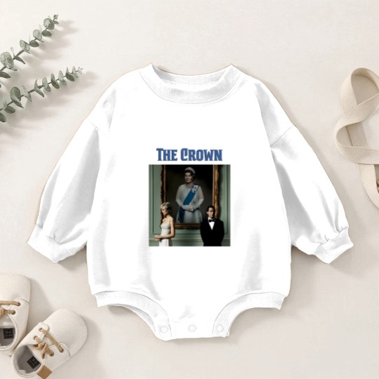 Discover The Crown Baby Romper Sweatshirts, The Crown Baby Romper Sweatshirts, The Crown Movie, Cult Movie Baby Romper Sweatshirts