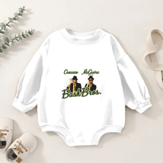 Discover Bash Brothers teas Baby Romper Sweatshirts