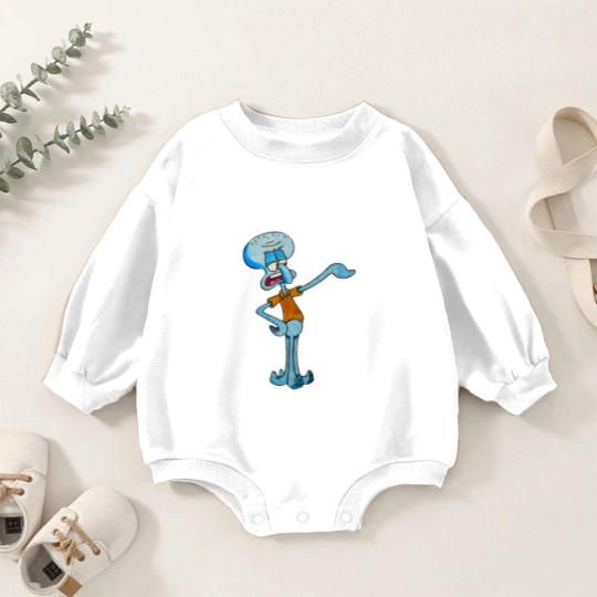 Discover Grumpy Squidward - Squidward - Baby Romper Sweatshirts