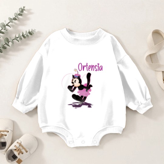 Discover Ortensia Love Baby Romper Sweatshirts