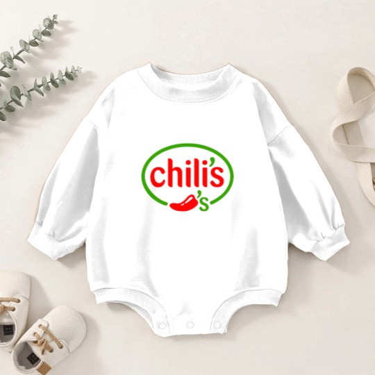 Discover Chili's Restaurant Logo Baby Romper Sweatshirts