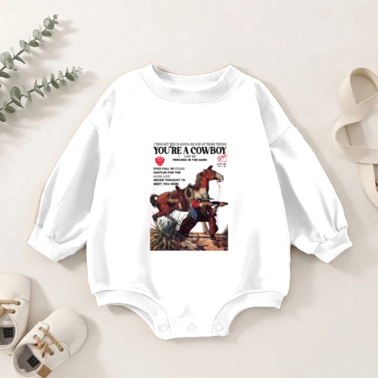 Discover You're a cowboy like me Baby Romper Sweatshirts