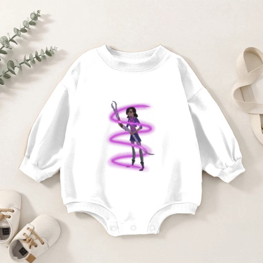 Discover Claire the Trollhunter Relaxed Fit Baby Romper Sweatshirts