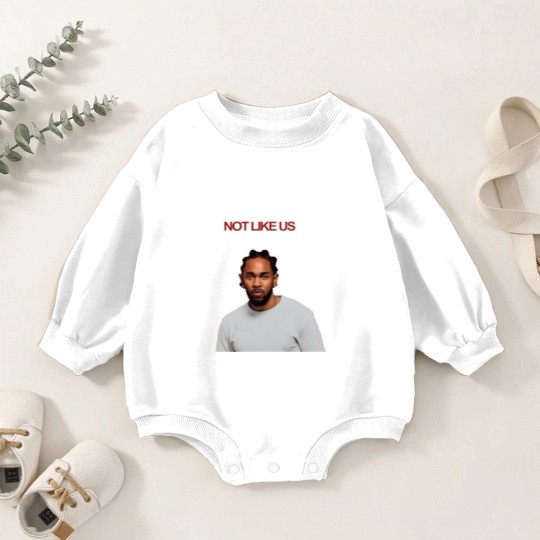 Discover Kendrick Lamar Not Like Us Baby Romper Sweatshirts