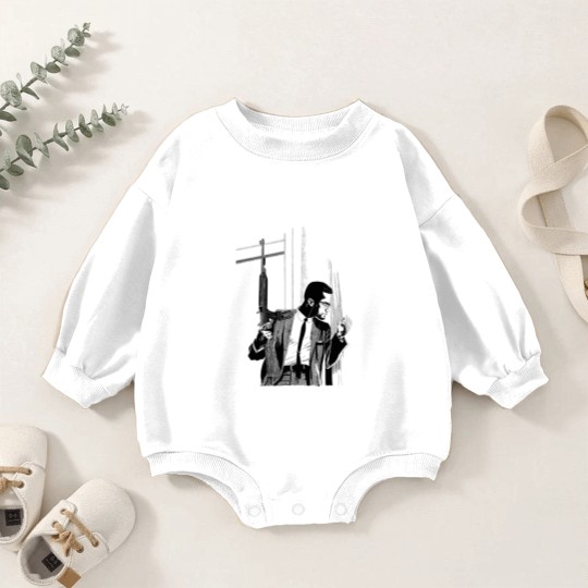 Discover Malcolm Shabbaz X Baby Romper Sweatshirts