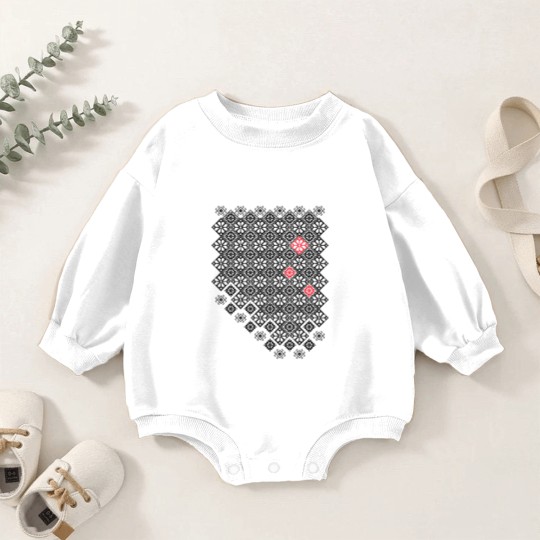 Discover Ukrainian Embroidery Baby Romper Sweatshirts