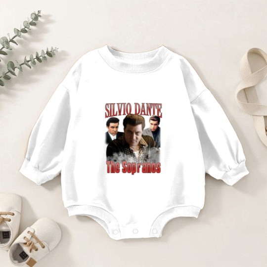 Discover Silvio Dante Baby Romper Sweatshirts ,The Sopranos Homage Baby Romper Sweatshirts