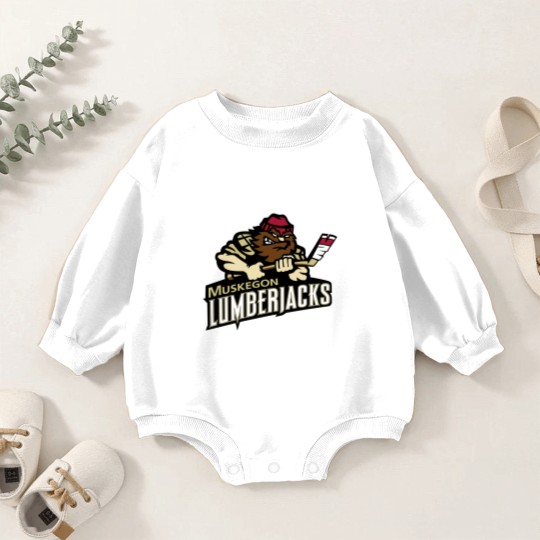 Discover Muskegon Lumberjacks Hockey Club Baby Romper Sweatshirts
