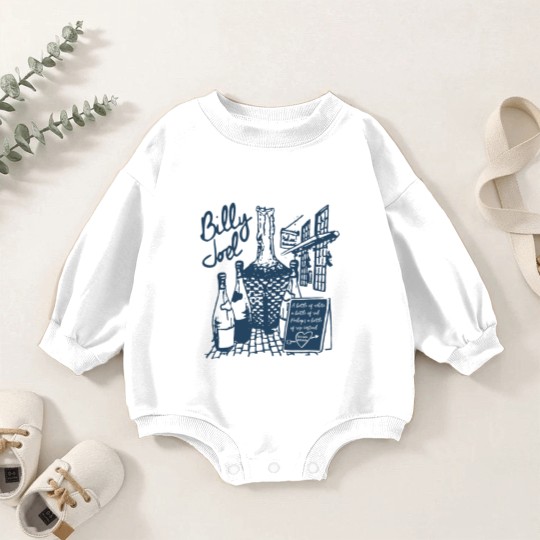 Discover Vintage Billy Joel Concert Crewneck Unisex Baby Romper Sweatshirts
