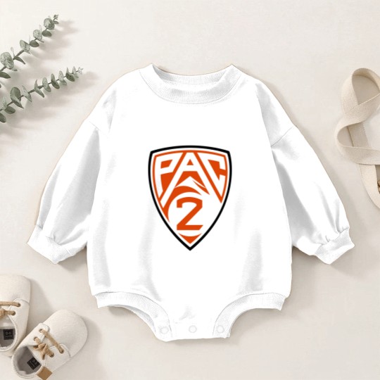 Discover Oregon State PAC 2 Logo Baby Romper Sweatshirts