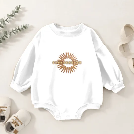 Discover Soundgarden - Black Hole Sun Baby Romper Sweatshirts