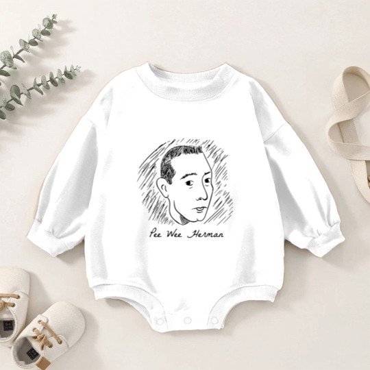 Discover Pee Wee Herman Baby Romper Sweatshirts