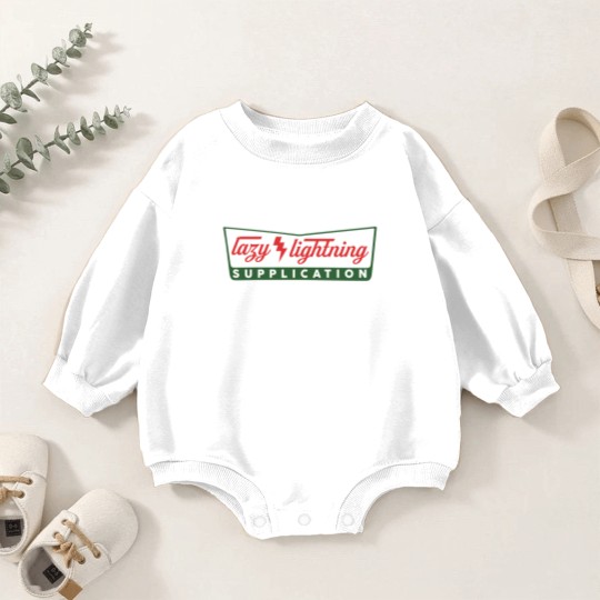 Discover lazy lightning crispy creme Baby Romper Sweatshirts