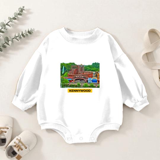 Discover Kennywood amusement park Baby Romper Sweatshirts