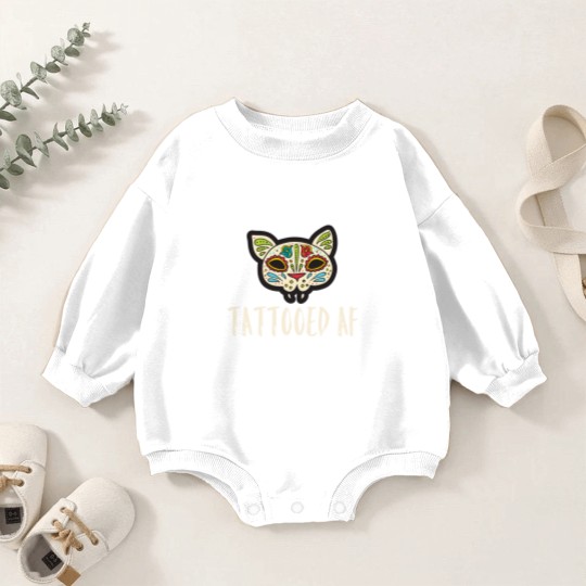 Discover Tattooed AF Baby Romper Sweatshirts